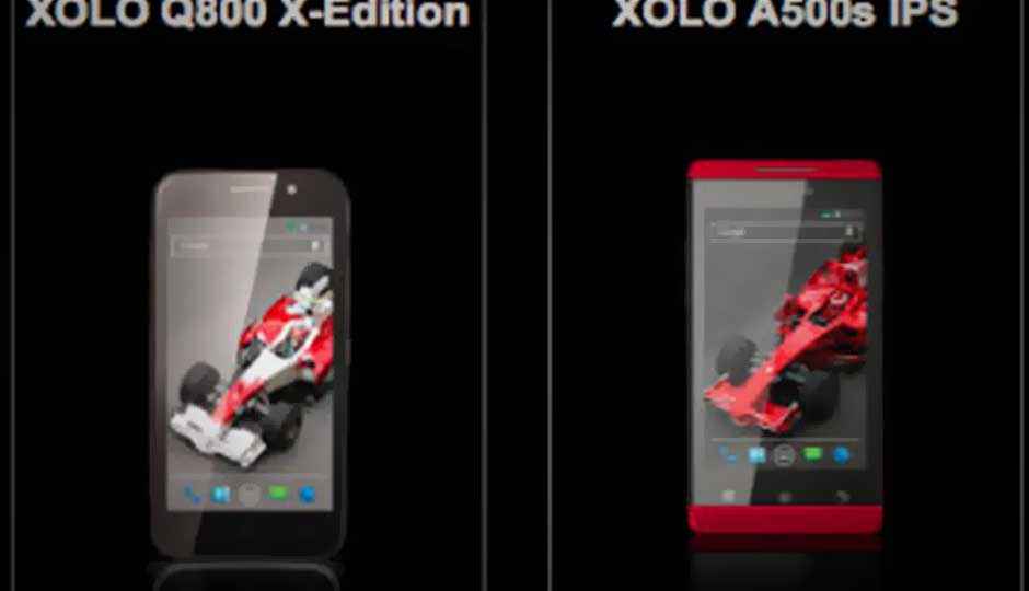 Xolo Q800 X-Edition and A500s IPS budget smartphones available online