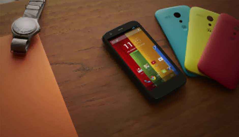 Motorola Moto G launched for about Rs. 11.3K, coming to India in January