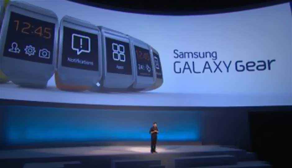 Samsung says 80 lakh Galaxy Gear smartwatches sold, not 50,000 as analysts claim