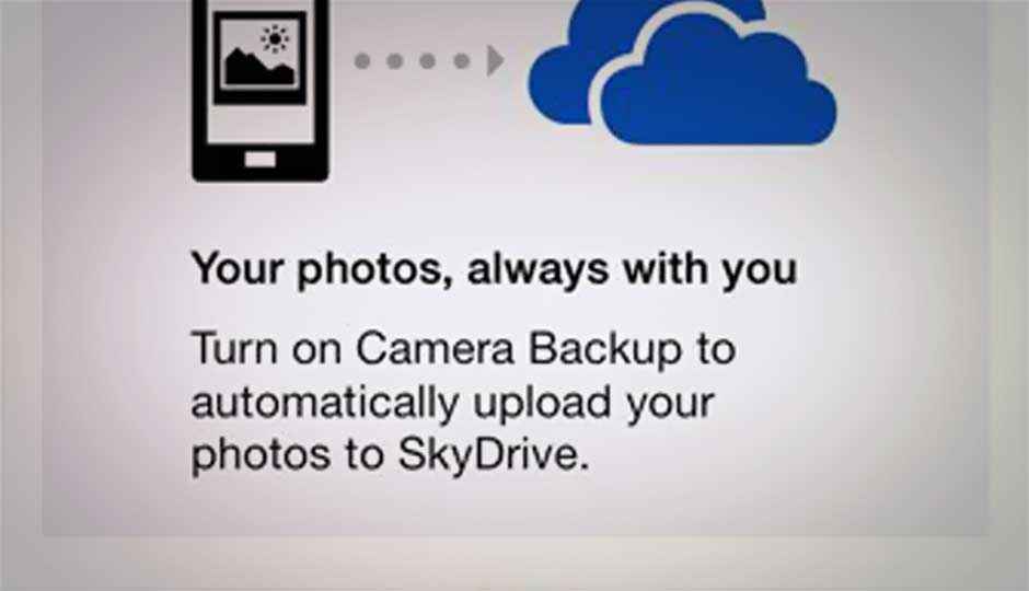 SkyDrive for iOS gets photo auto upload feature