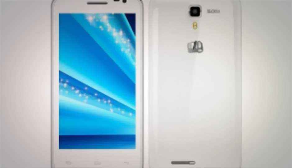Micromax A77 Canvas Juice, 5-inch Android phablet listed online for Rs.7,999