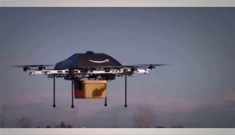Amazon experimenting with the idea of package deliveries by drones