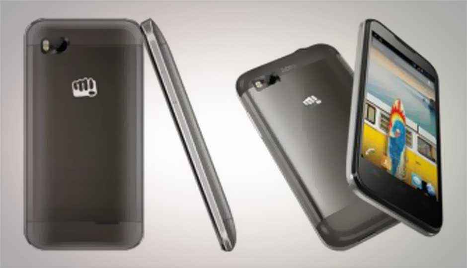 Micromax Bolt A61, dual-SIM Android smartphone launched at Rs. 4,999