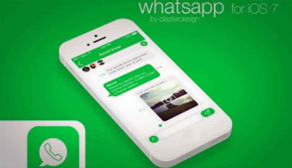 WhatsApp Messenger for iOS updated with iOS 7-themed design, new features