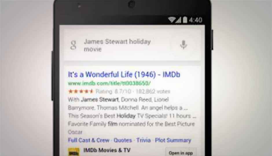 Google Search on Android now lets you search within apps