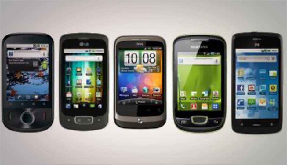 Best Budget Smartphones under Rs. 10,000 in India (December 2013)
