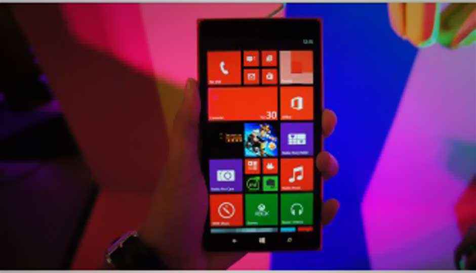 Hands On: First impressions of the Nokia Lumia 1520, the 6-inch Windows Phone.