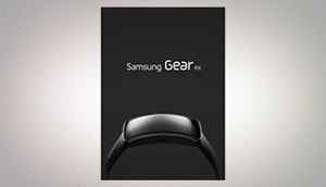 Samsung Gear Fit: Samsung's curved display wearable device.