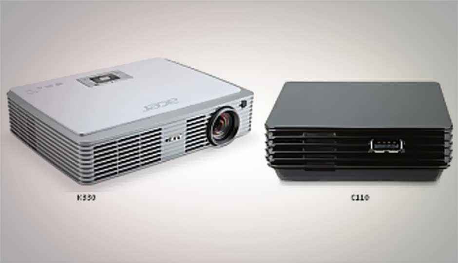 Acer launches the C110 and K330 mobile projectors