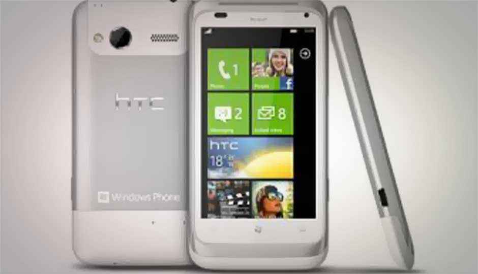 HTC Radar Windows Phone launched in India at Rs. 23,990