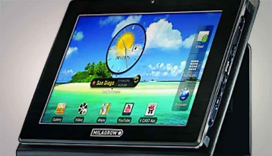 Milagrow launches Android 2.3-based tablet, TabTop PC