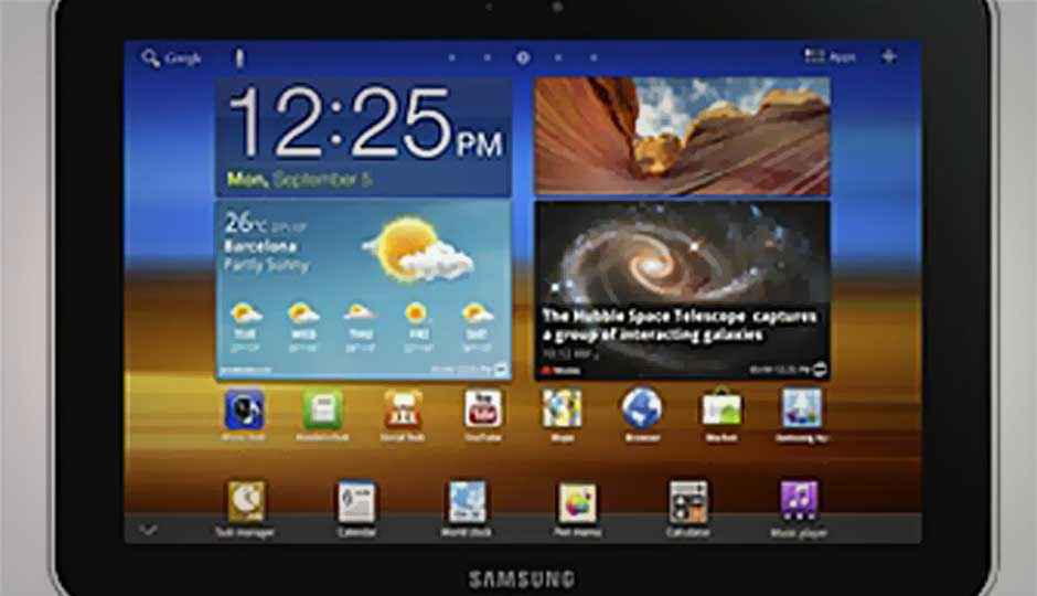 Samsung Galaxy Tab 730 now available in India