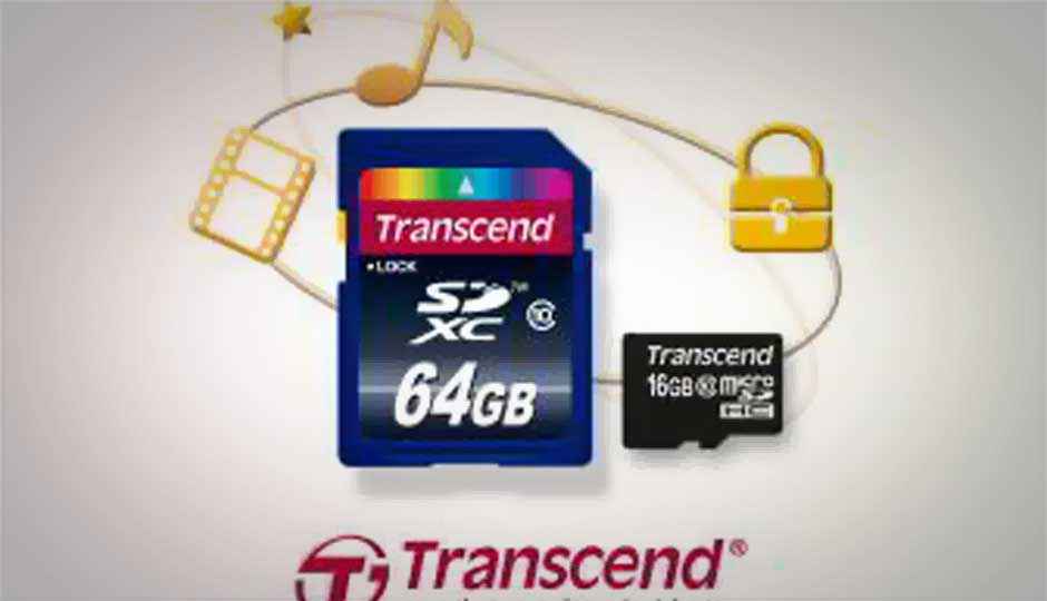 Transcend unveils SD and microSD memory cards with built-in copy protection