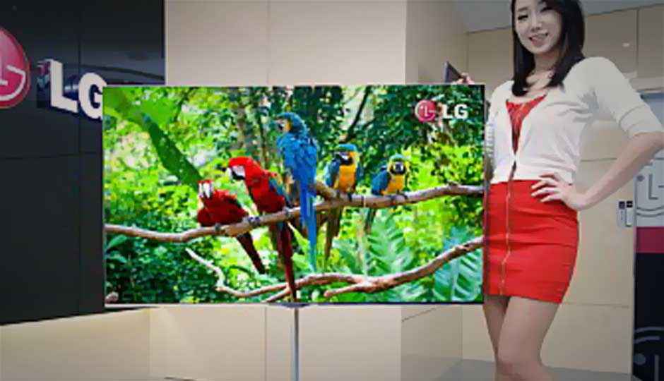LG announces 55-inch OLED HDTV, with 4-Color Pixels