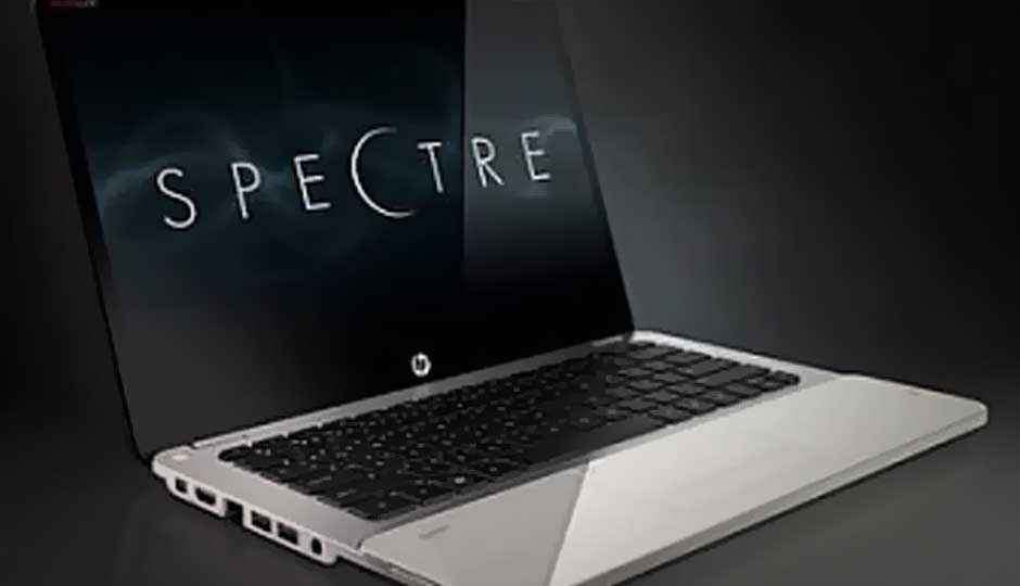 HP unveils its first Ultrabook, the HP Envy 14 Spectre