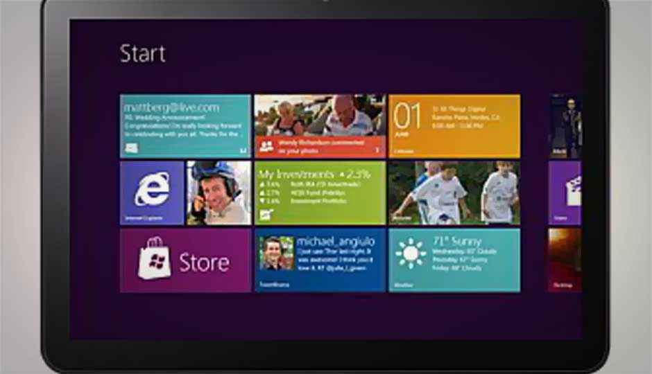 Hardware requirements of Windows 8 tablets revealed