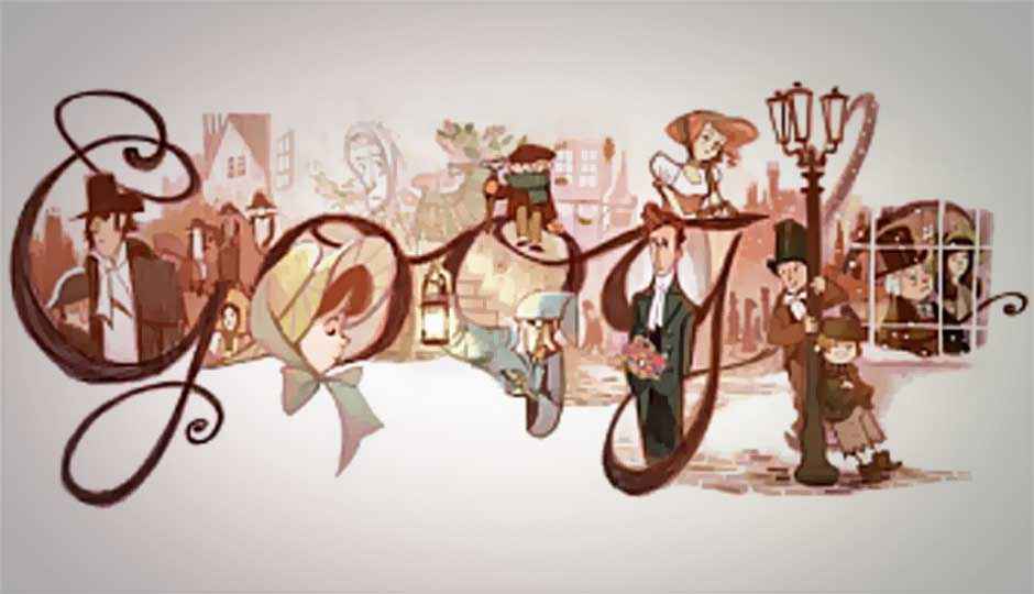 Google doodle celebrates Charles Dickens’ 200th birthday