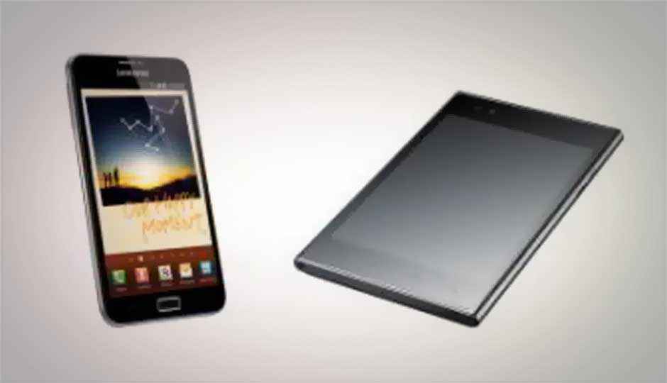 LG Optimus Vu versus Samsung Galaxy Note: Hybrid smartphone battle