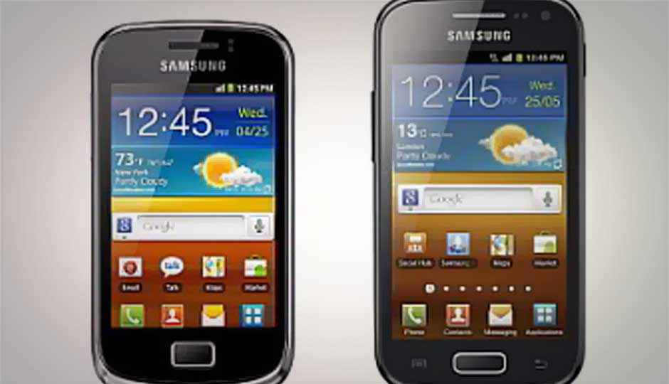 Samsung announces Galaxy Ace 2 and Galaxy mini 2