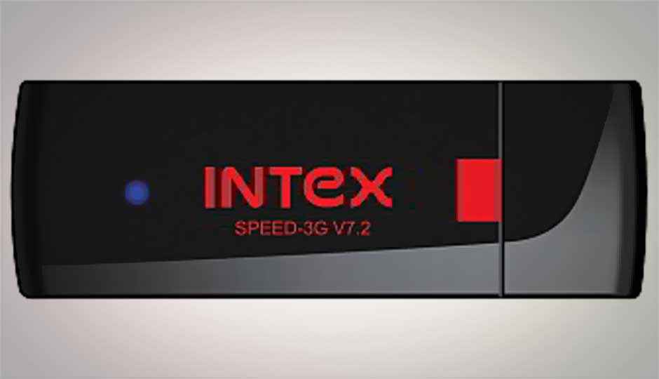 Intex launches 3G wireless data card, at Rs. 2,820