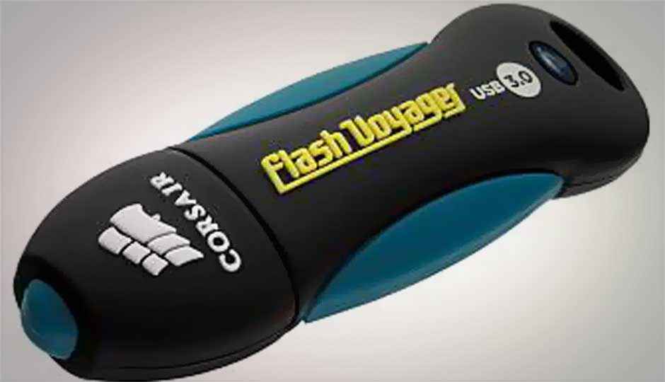 Corsair Flash Voyager USB 3.0 drives launched in India (16GB and 32GB)