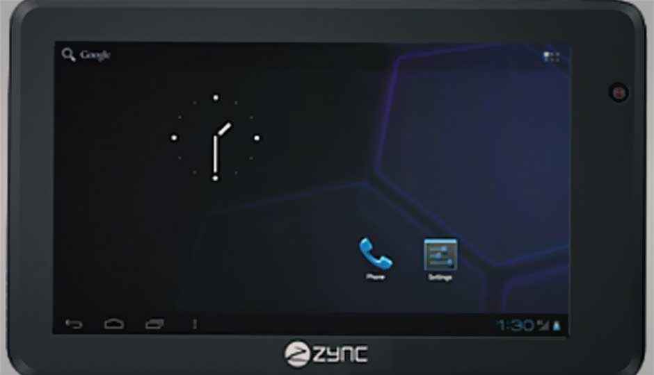 Zync launches Android 4.0 ICS-based Z-990 tablet for Rs. 8,990