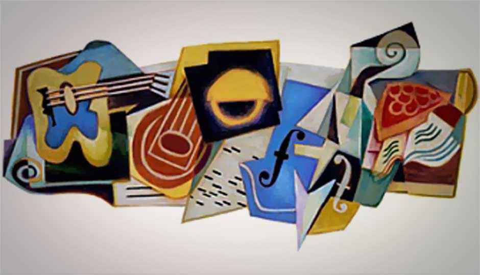 Google celebrates Juan Gris’ 125th birthday with Cubism-themed doodle