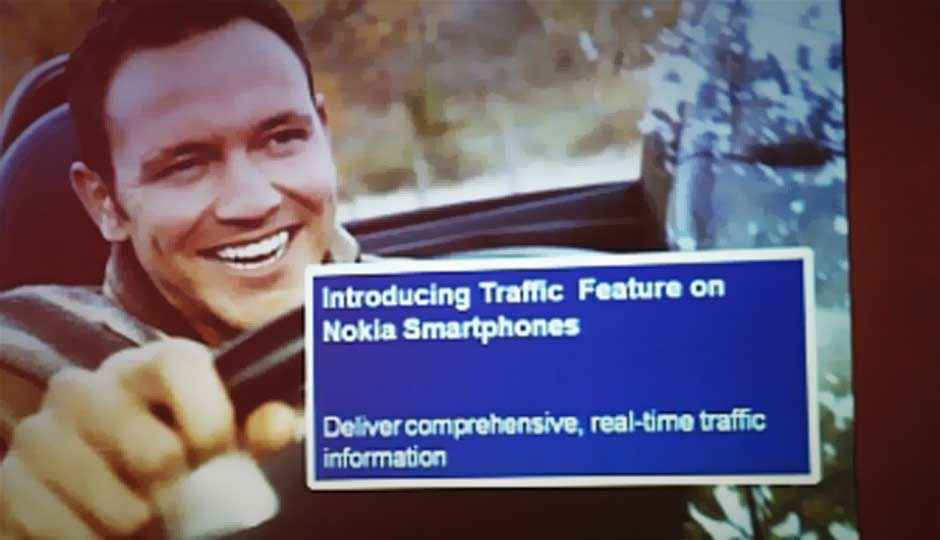 Nokia adds Traffic Feature on Nokia maps, starting with Delhi and Mumbai
