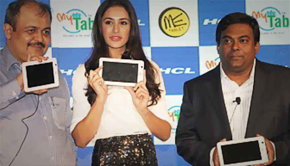 HCL unveils ICS tablet ‘ME Tab U1’ at Rs.7,999, with educational variants