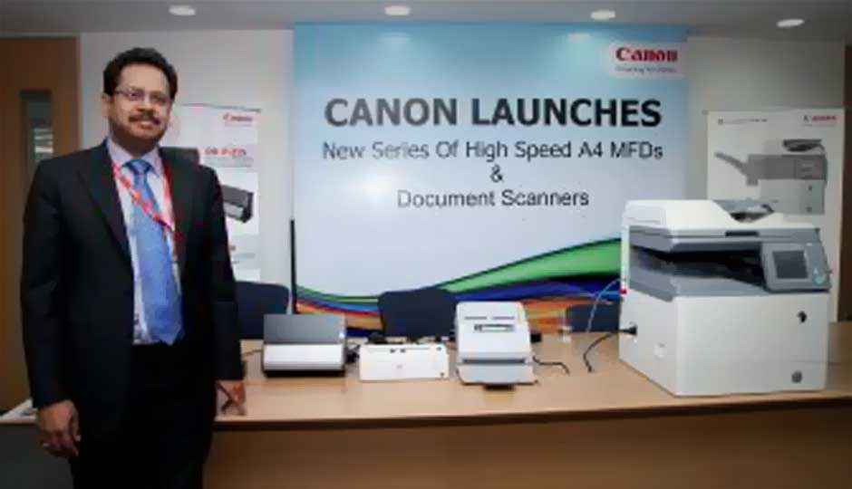 Canon launches high-speed A4 copier-based MFDs and scanners for SOHO