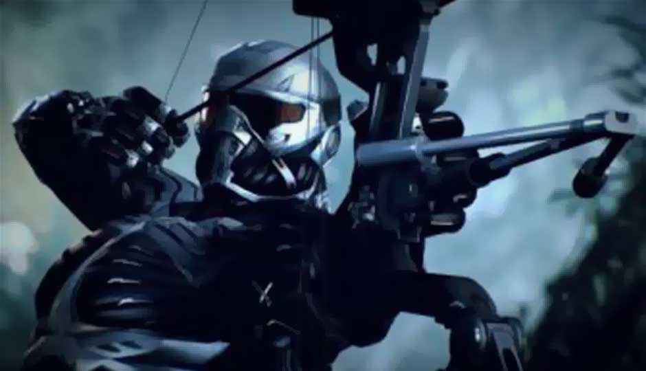 Crysis 3 debut gameplay trailer: Prophet gets a bow and arrow
