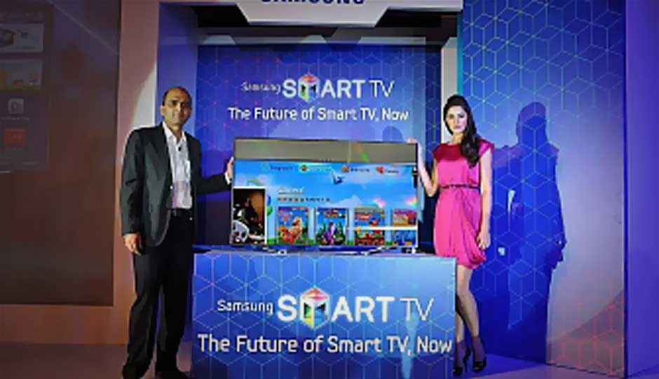Samsung’s 2012 Smart TV range arrives in India