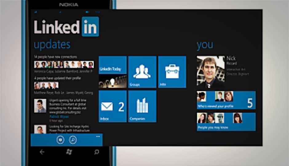 LinkedIn launches Windows Phone app