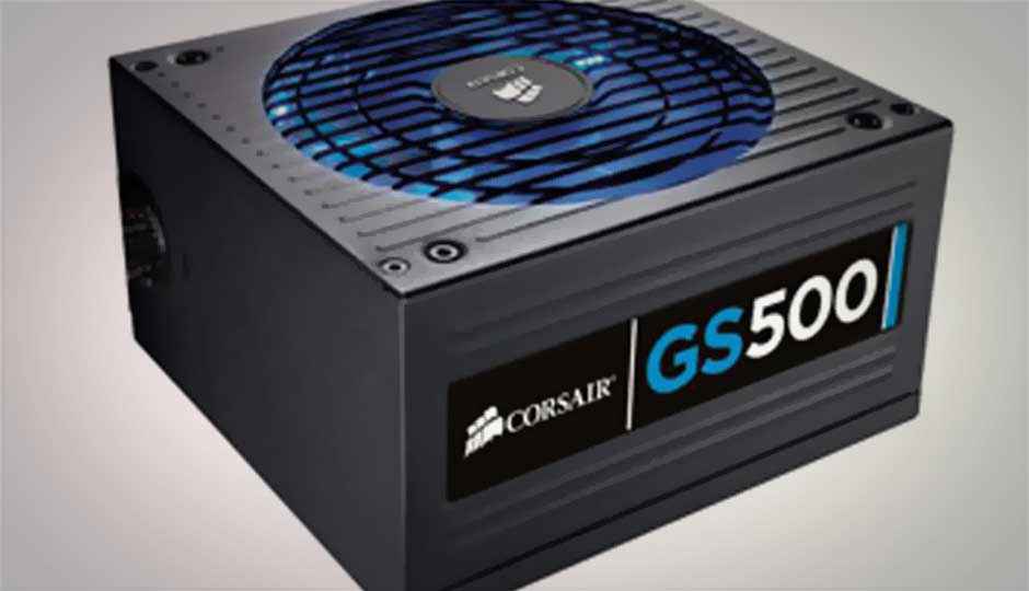 Corsair Gaming Series GS500 PSU launched in India, at Rs. 4,300