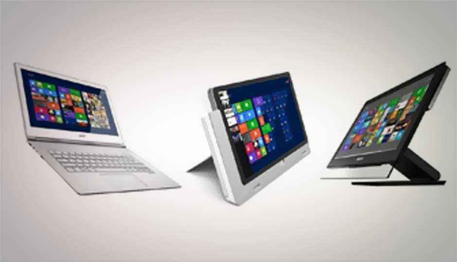 Computex 2012: Acer announces Windows 8-based Ultrabooks, Tablets and AIOs