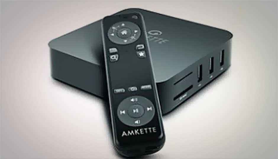 Amkette launches Android-based EvoTV smart box, for Rs. 10,000