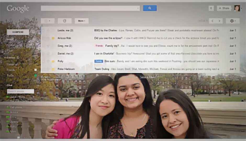 Google launches custom themes in Gmail