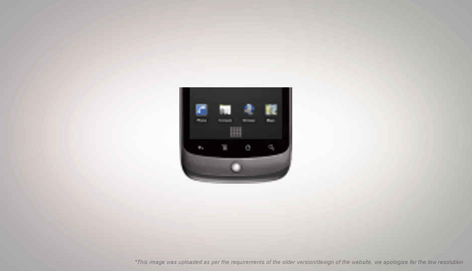 The Google NEXUS ONE is out! Will cost you about Rs. 24,400
