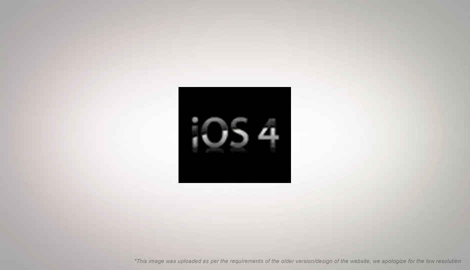 Apple set free the much awaited iOS 4