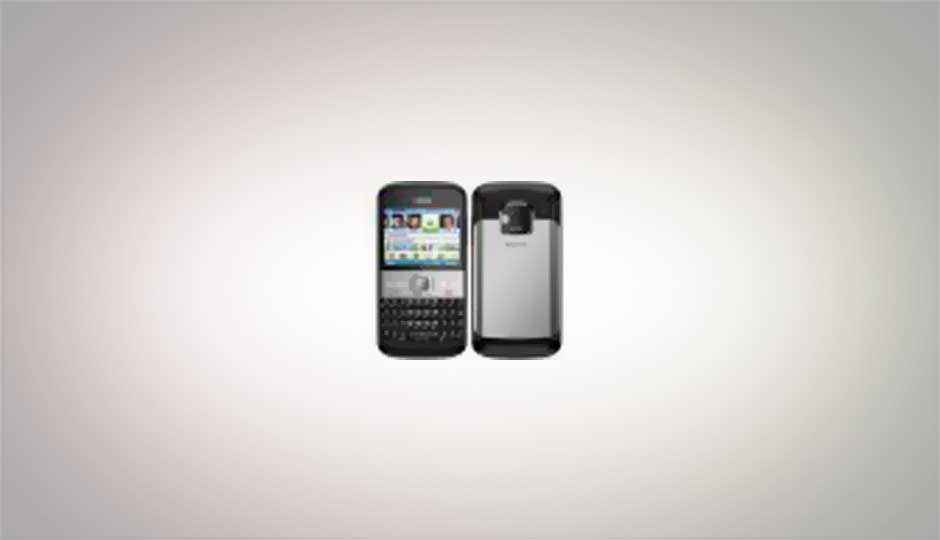 Nokia intros another affordable E-series business phone, the Nokia E5, for Rs. 12,699