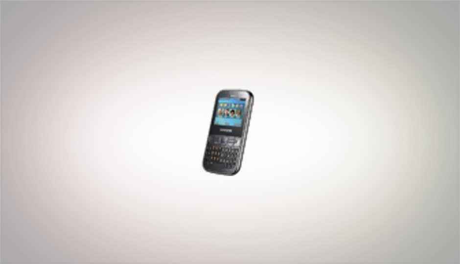 Samsung introduces its first dual SIM QWERTY phone, the Samsung Ch@t 322