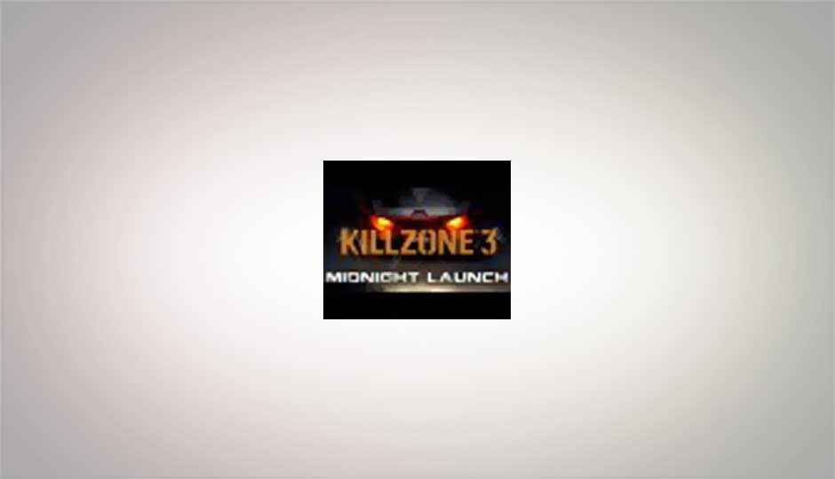 Killzone 3 hits shelves tonight with a midnight launch at Game4U Store, Mumbai