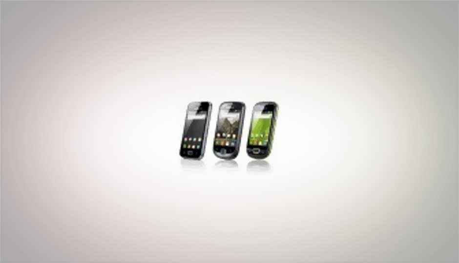 Samsung launches the Froyo-based Galaxy Ace, Fit and Pop in India