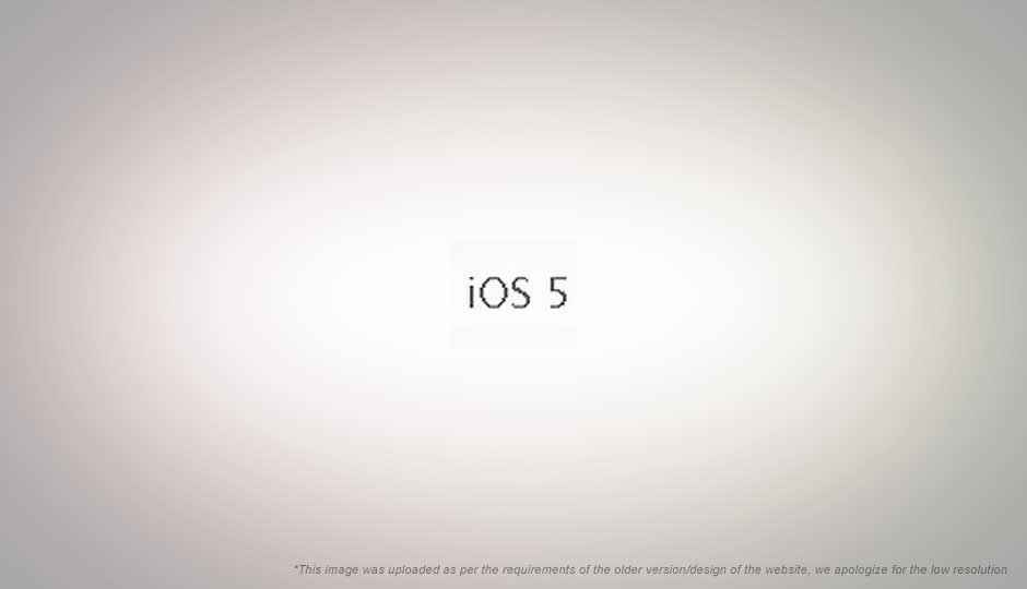 Apple releases iOS 5 beta 5; ‘Speech-to-Text’ feature revealed