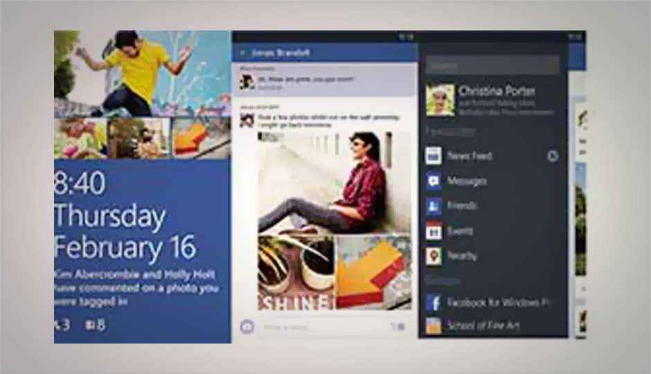 Facebook for WP8 updated; lets you pin chat, events and albums to home screen
