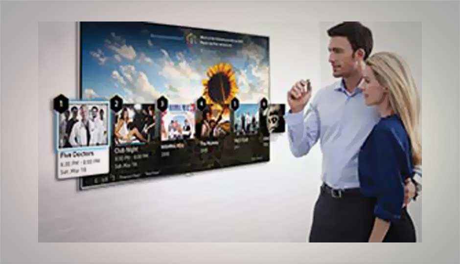 Samsung’s Smart TV 2014 line up to support finger gesture control