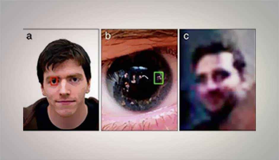 Researchers develop a new technique to identify faces from reflections