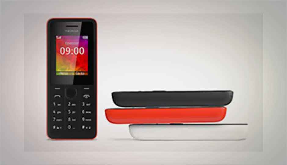 Nokia 106 feature phone available online at Rs. 1,399