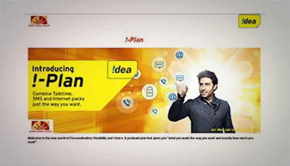Idea Cellular launches i-Plan, lets you customise your postpaid mobile plans