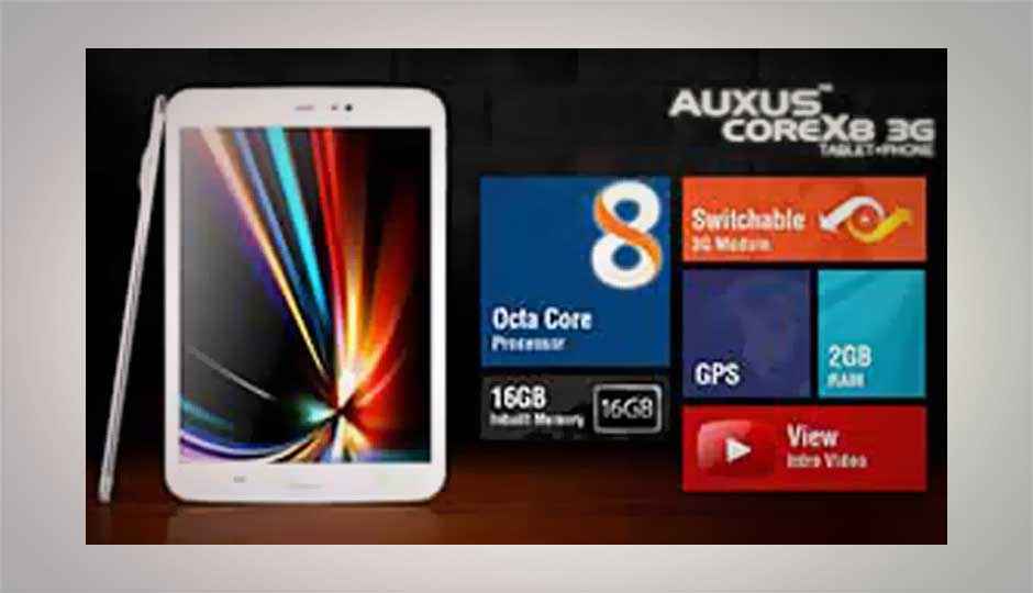 iBerry Auxus CoreX8 3G octa-core tablet announced for Rs. 23,990